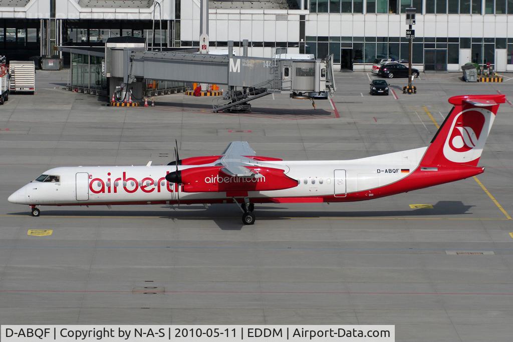 D-ABQF, 2009 De Havilland Canada DHC-8-402Q Dash 8 C/N 4245, Passing the mound