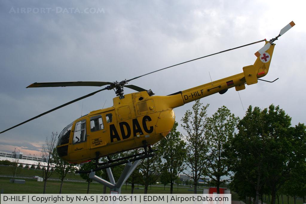 D-HILF, MBB Bo-105S C/N S-868, Preserved Bolkow 105. Really D-HLFB