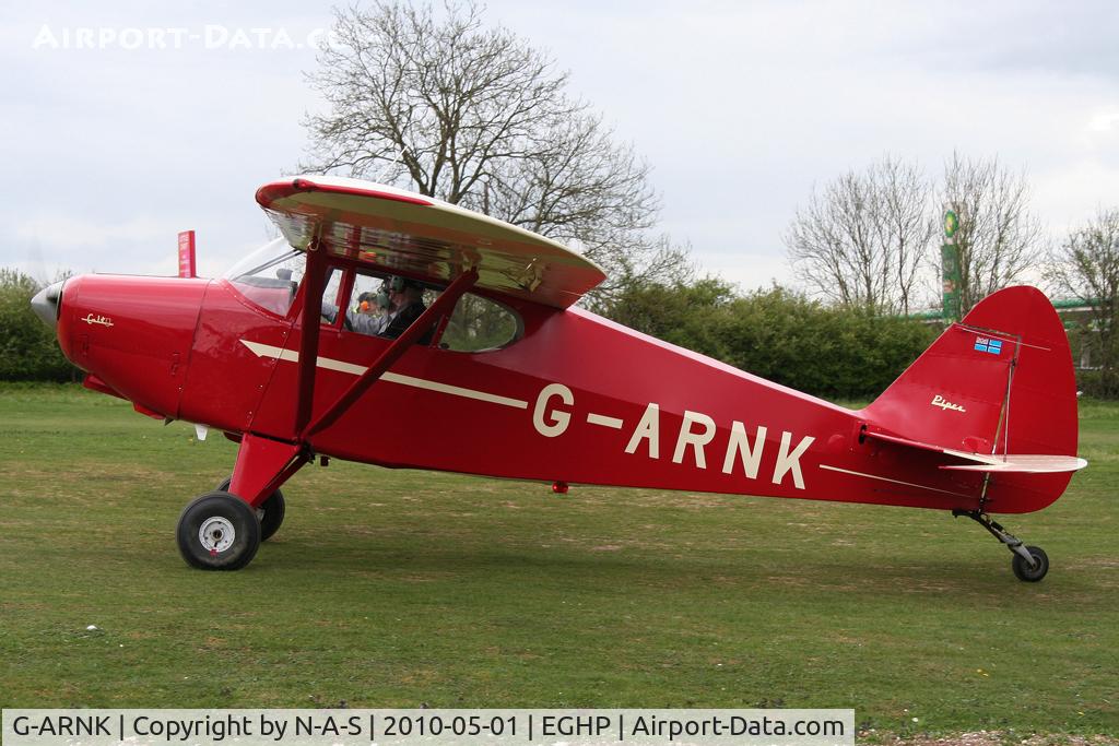 G-ARNK, 1961 Piper PA-22-108 Colt Colt C/N 22-8622, Micro trade fair 2010