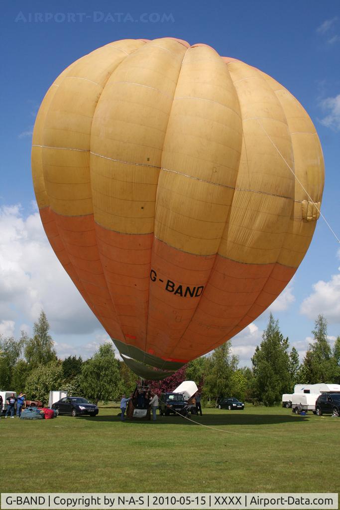 G-BAND, 1973 Cameron Balloons O-84 C/N 52, Taken at Pidley