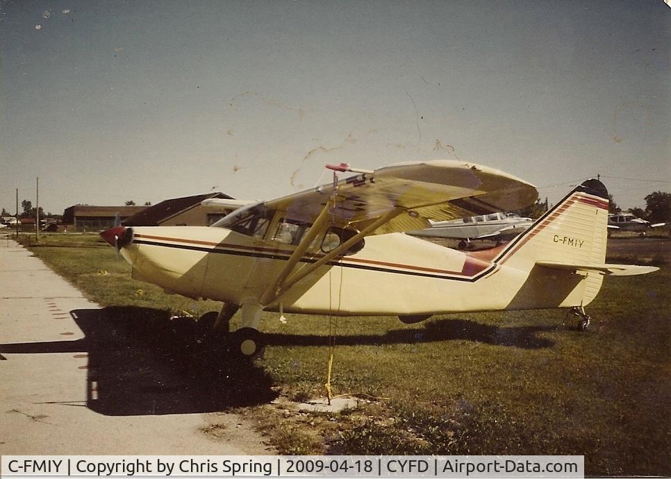 C-FMIY, 1948 Stinson 108-3 Voyager C/N 108-4527, I owned this aircraft from 1975-1987. I'd be interested in contacting the current owner.