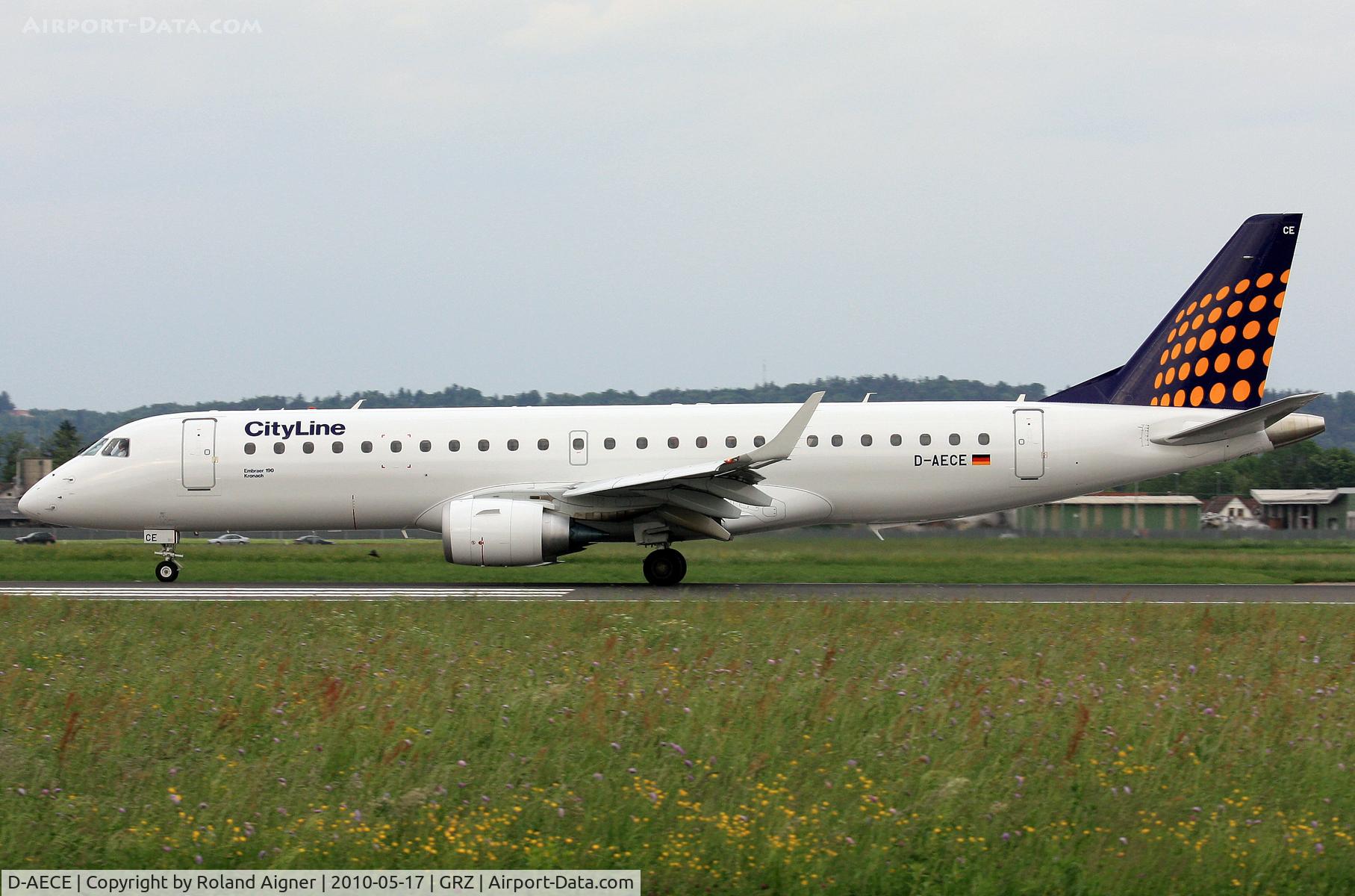 D-AECE, 2010 Embraer 190LR (ERJ-190-100LR) C/N 19000341, .