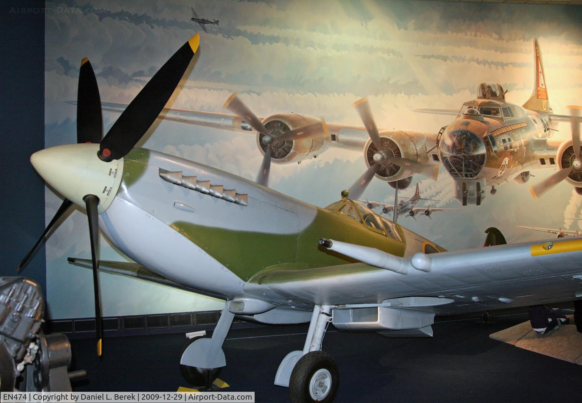 EN474, Supermarine 351 Spitfire HF.VIIc C/N 6S/171652, This British beauty has been preserved for all to admire at the NASM in Washington, DC.