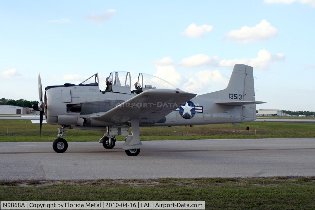 N9868A, 1951 North American T-28D Trojan C/N 174-51 (51-3513), T-28D