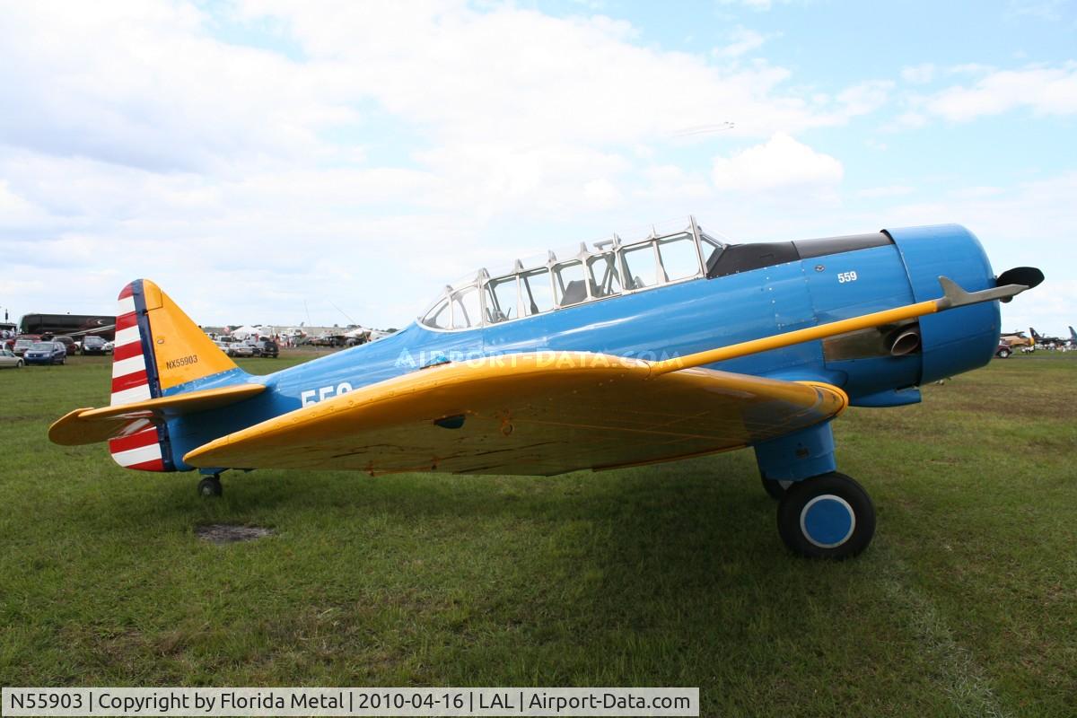 N55903, 1939 North American NA-64 C/N 64-3022, NA-64