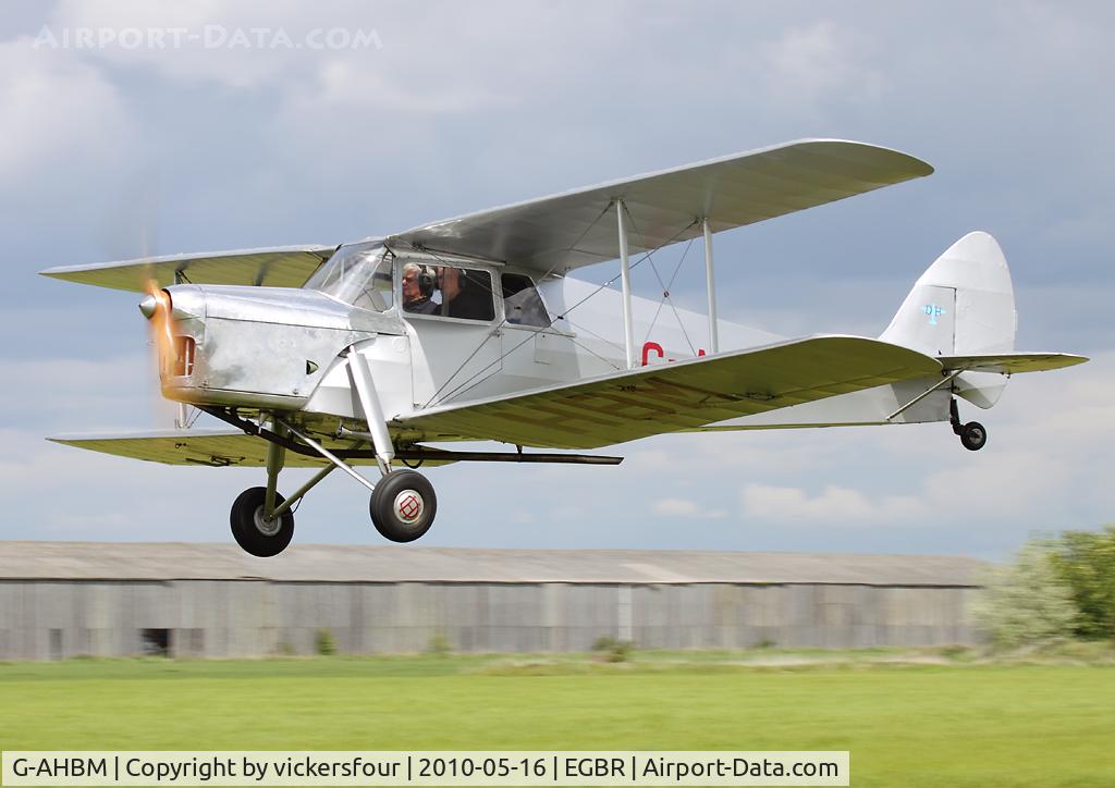 G-AHBM, 1935 De Havilland DH.87B Hornet Moth C/N 8126, Privately operated. Breighton.