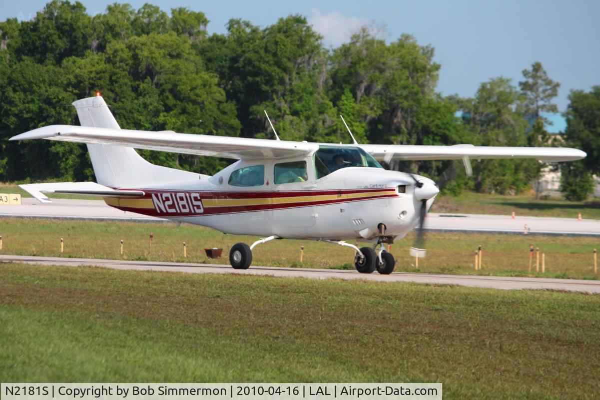 N2181S, 1975 Cessna T210L Turbo Centurion C/N 21061142, Sun N Fun 2010
