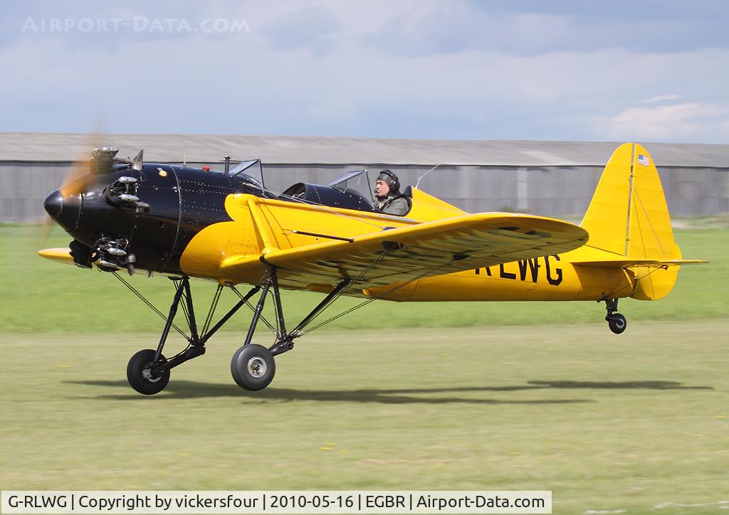 G-RLWG, 1942 Ryan PT-22 Recruit (ST3KR) C/N 1716, Privately operated. Breighton.