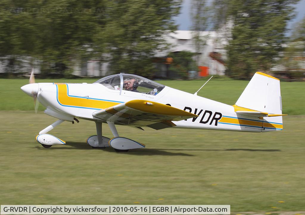 G-RVDR, 2001 Vans RV-6A C/N PFA 181A-13098, Privately operated. Breighton.