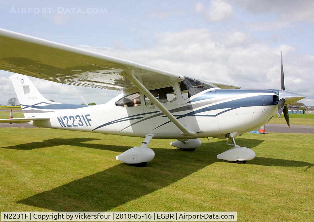 N2231F, 2007 Cessna 182T Skylane C/N 18281925, Privately operated. Breighton.