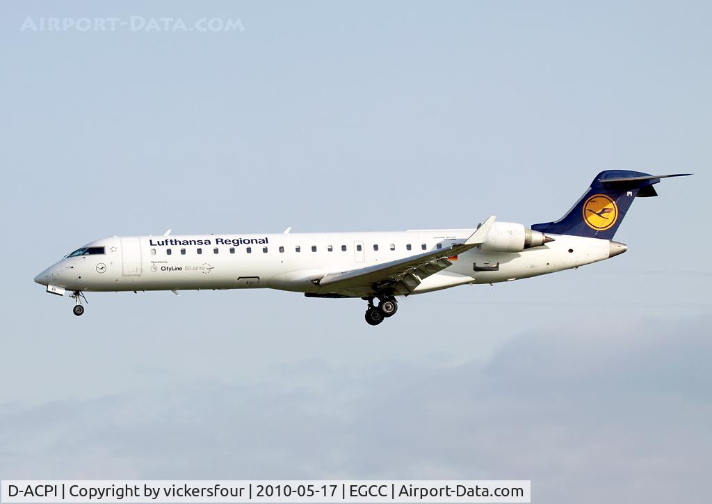 D-ACPI, 2002 Canadair CRJ-701ER (CL-600-2C10) Regional Jet C/N 10046, Lufthansa