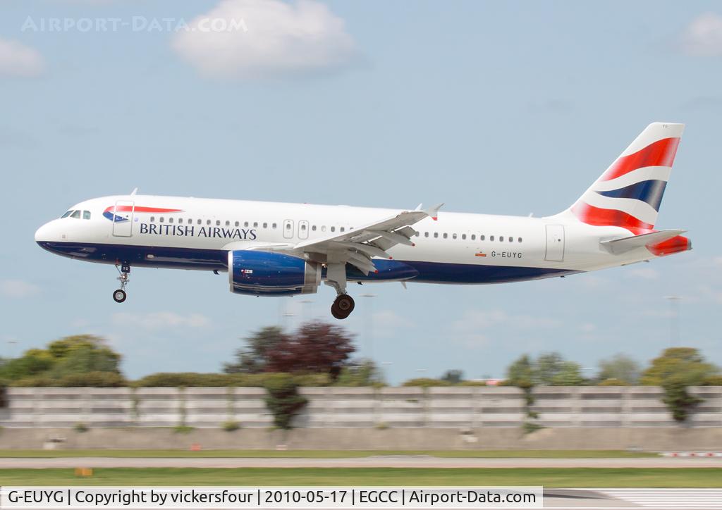 G-EUYG, 2010 Airbus A320-232 C/N 4238, British Airways