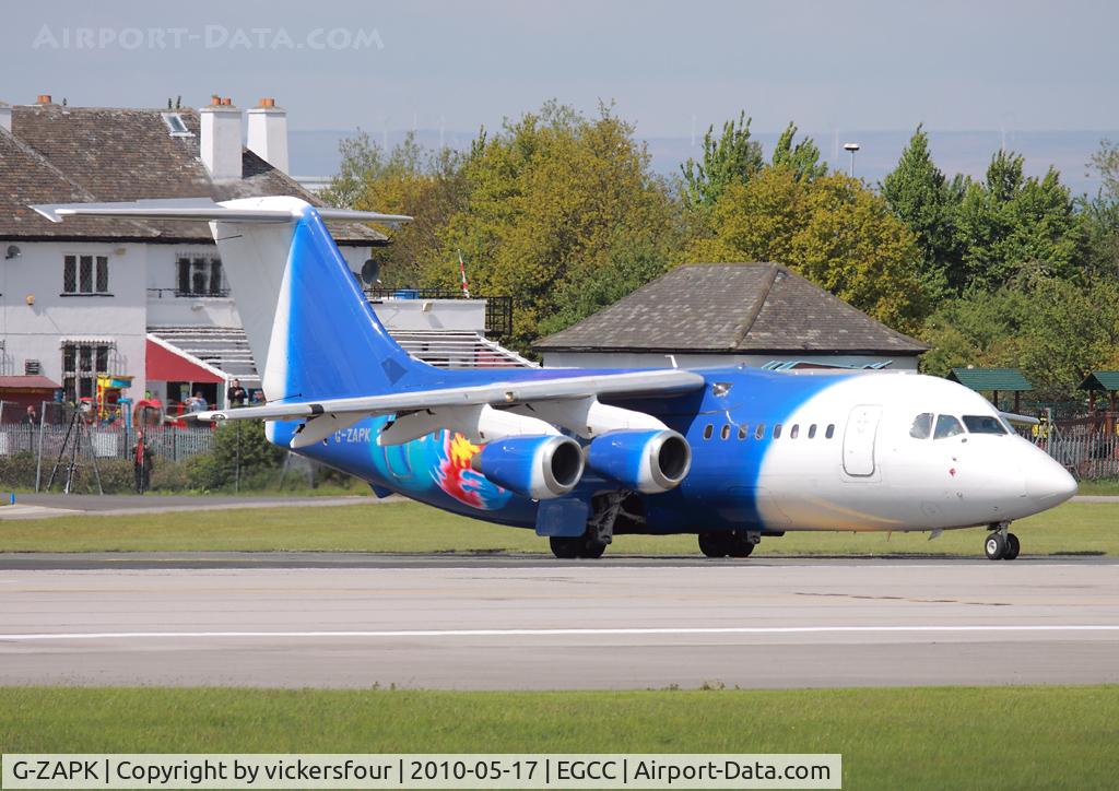 G-ZAPK, 1989 British Aerospace BAe.146-200QC Quick Change C/N E2148, Titan Airways