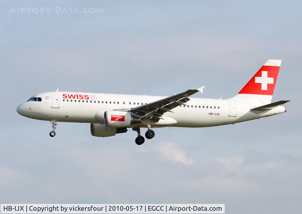 HB-IJX, 2002 Airbus A320-214 C/N 1762, Swiss International Airlines