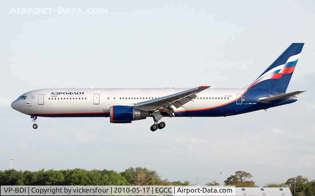 VP-BDI, 1999 Boeing 767-38A C/N 29618, Aeroflot