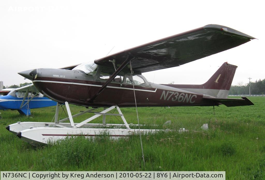 N736NC, 1977 Cessna R172K Hawk XP C/N R1722649, Tied down at 8Y6.