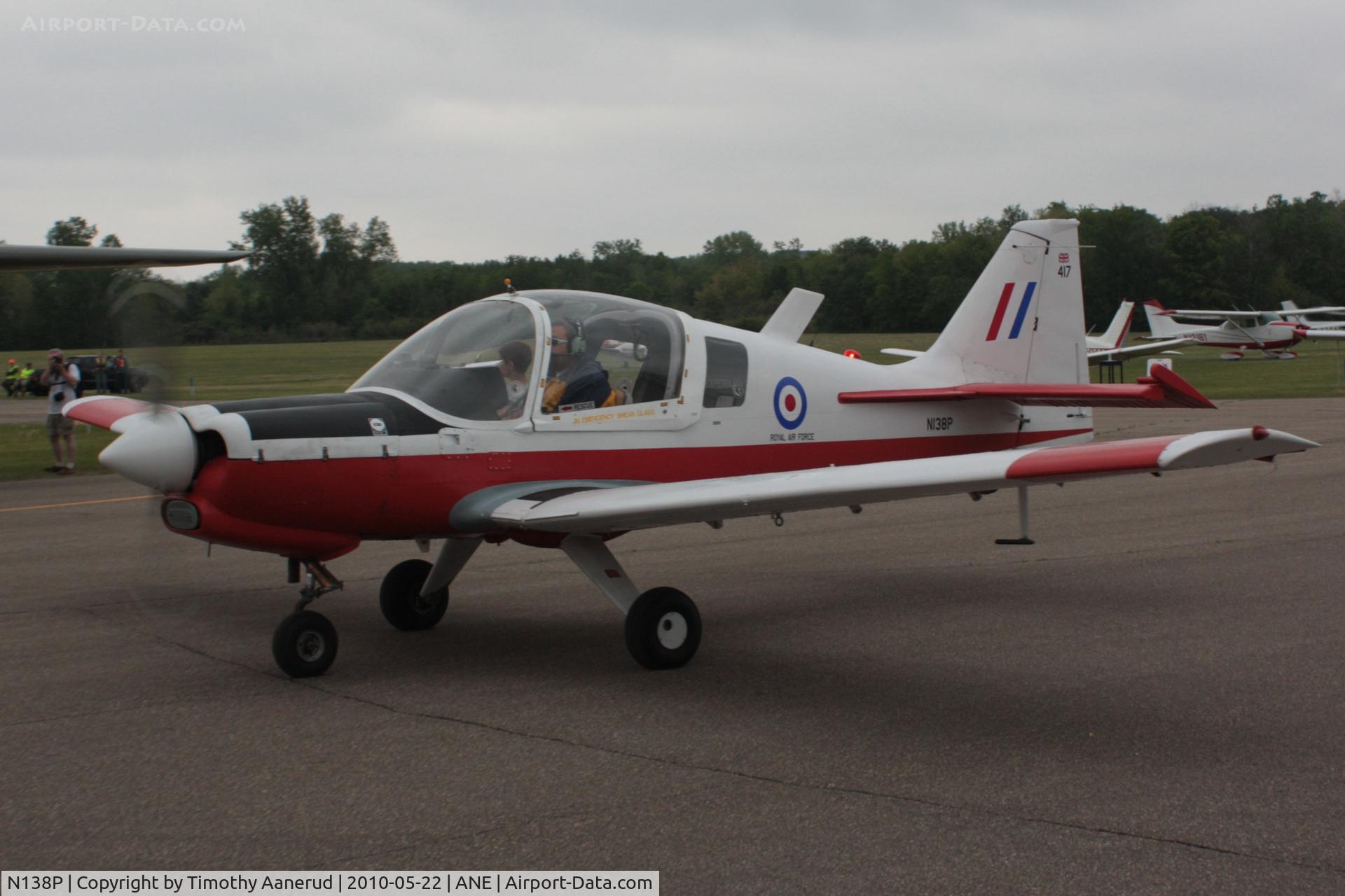 N138P, 1981 Scottish Aviation Bulldog Series 120 Model 125 C/N BH120/417, 1975 Scottish Aviation Ltd BULLDOG SER120MDL125, c/n: BH120/417