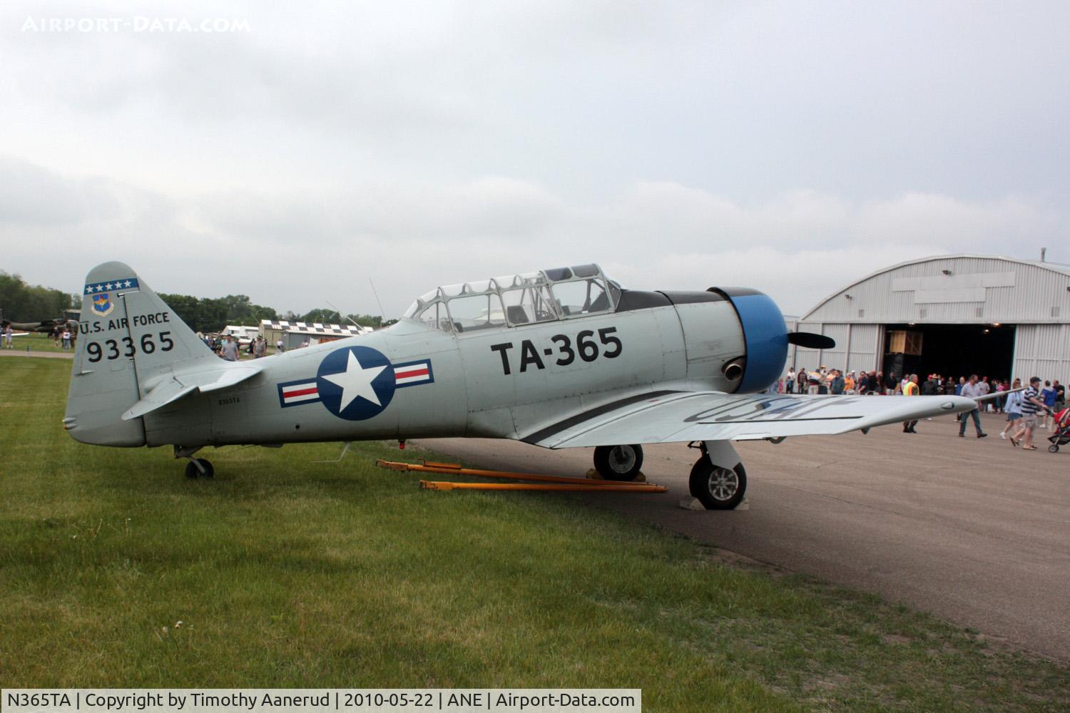 N365TA, 1951 North American T-6G Texan C/N 168-479, 1951 North American T-6G, c/n: 49-3365A