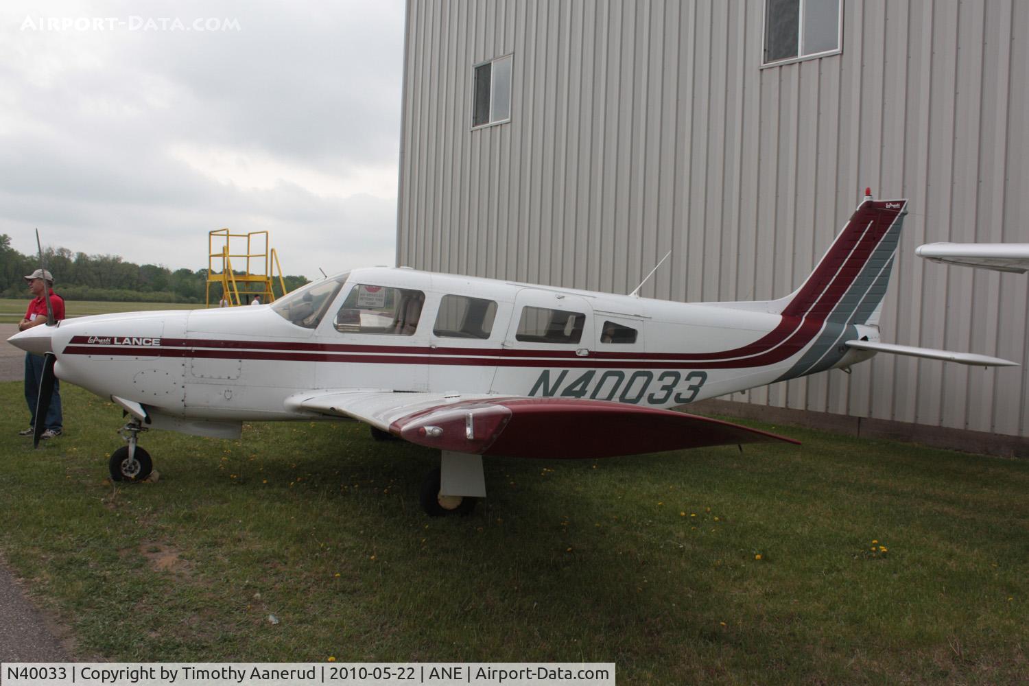 N40033, 1977 Piper PA-32R-300 Cherokee Lance C/N 32R-7780509, 1977 Piper PA-32R-300, c/n: 32R-7780509