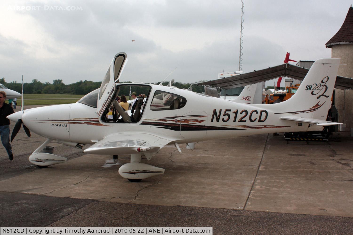 N512CD, 2005 Cirrus SR22 C/N 1614, 2005 Cirrus Design Corp SR22, c/n: 1614