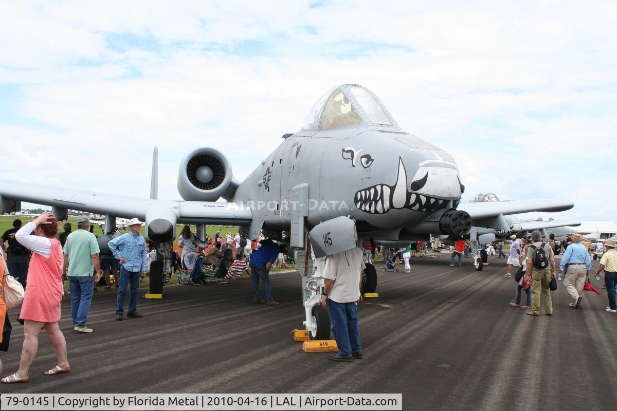 79-0145, 1979 Fairchild Republic A-10C Thunderbolt II C/N A10-0409, A-10A