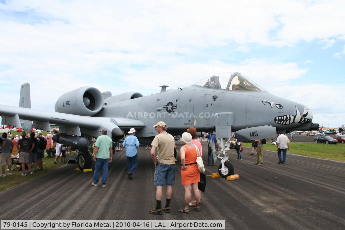 79-0145, 1979 Fairchild Republic A-10C Thunderbolt II C/N A10-0409, A-10A
