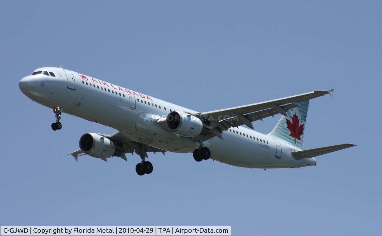 C-GJWD, 2002 Airbus A321-211 C/N 1748, Air Canada A321