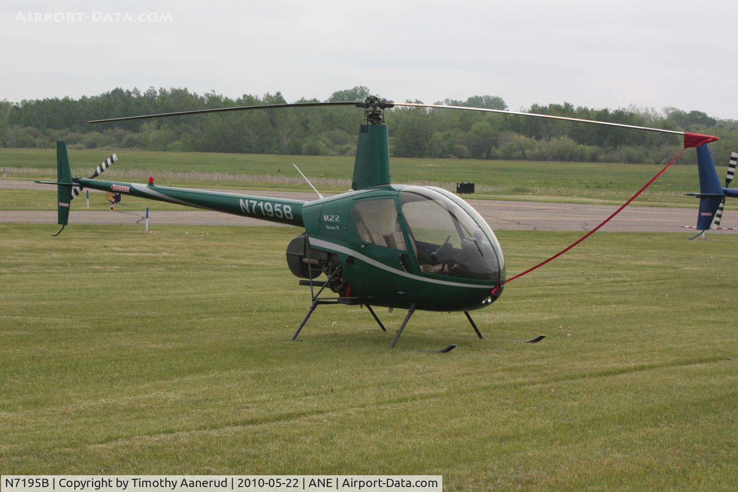 N7195B, 2001 Robinson R22 Beta II C/N 3159, 2001 Robinson Helicopter R22 BETA, c/n: 3159