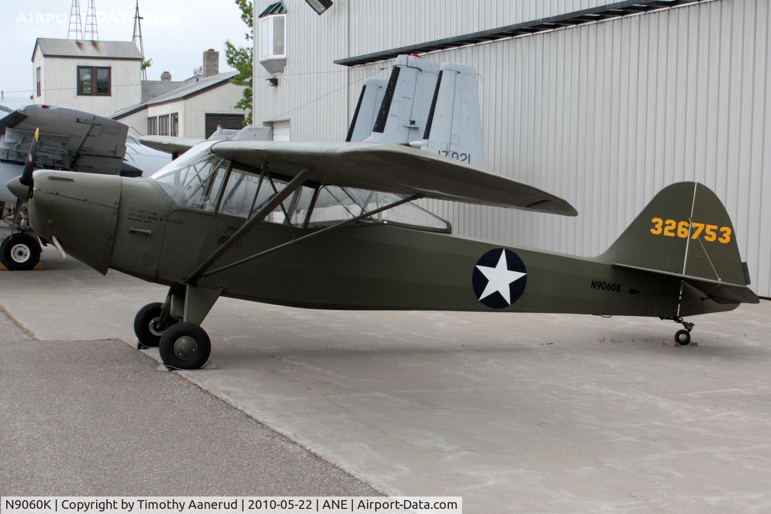 N9060K, 1943 Taylorcraft DCO-65 C/N L-5373, 1943 Taylorcraft DCO-65, c/n: L-5373