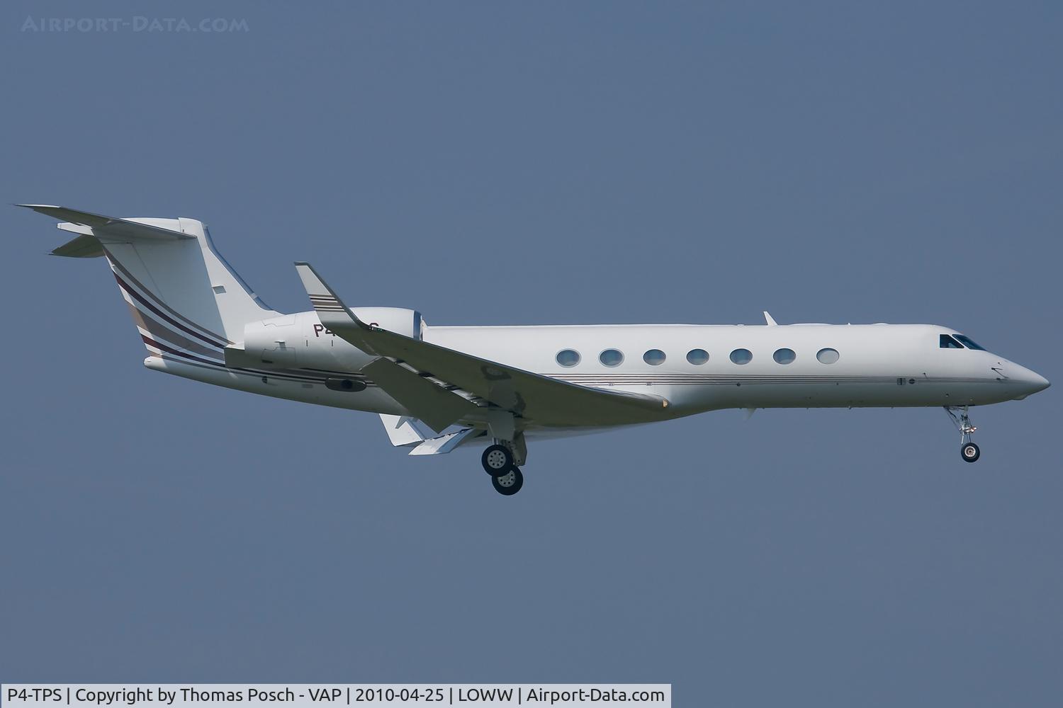 P4-TPS, 2008 Gulfstream Aerospace GV-SP (G550) C/N 5193, Orgjet