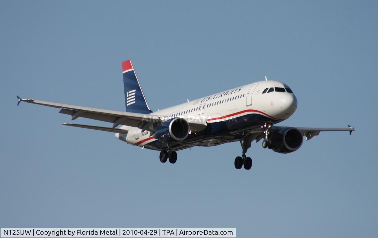 N125UW, 2009 Airbus A320-214 C/N 4086, US Airways A320