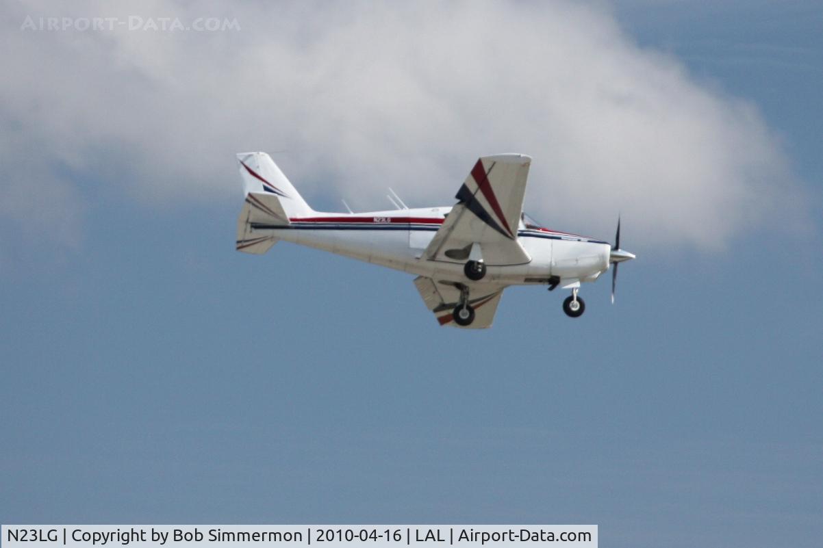 N23LG, 1959 Piper PA-24-250 Comanche C/N 24-832, Arriving at Lakeland, FL during Sun N Fun 2010.