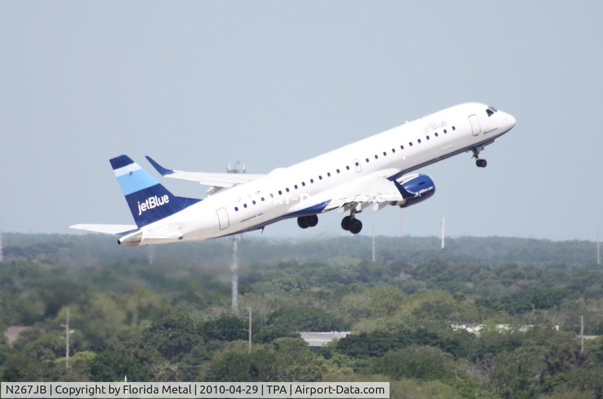 N267JB, 2007 Embraer 190AR (ERJ-190-100IGW) C/N 19000065, Jet Blue E190