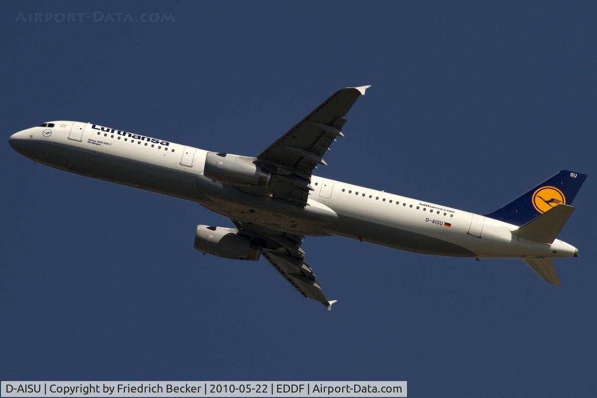 D-AISU, 2009 Airbus A321-231 C/N 4016, departure via RW25R