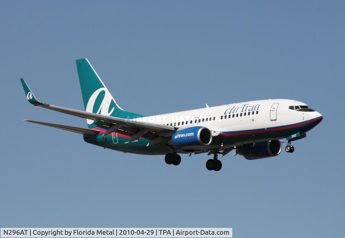 N296AT, 2006 Boeing 737-7BD C/N 34861, Air Tran 737-700