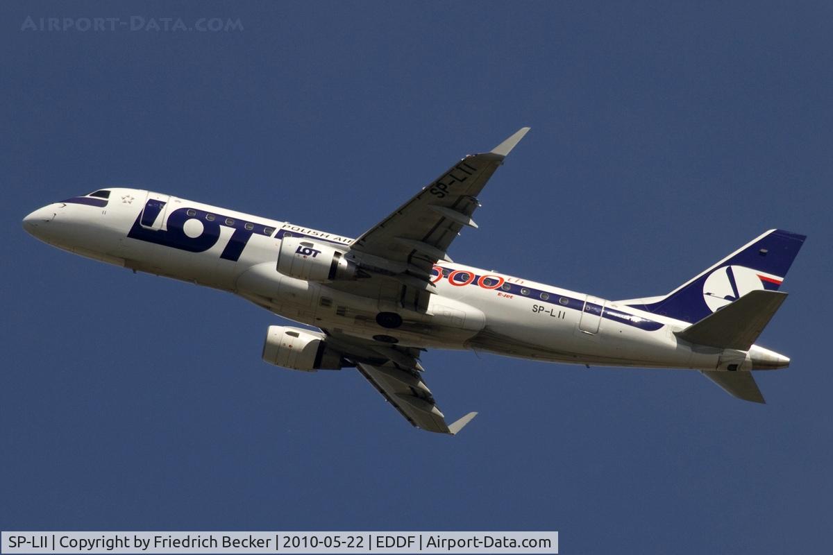 SP-LII, 2009 Embraer 175LR (ERJ-170-200LR) C/N 17000290, departure via RW25L