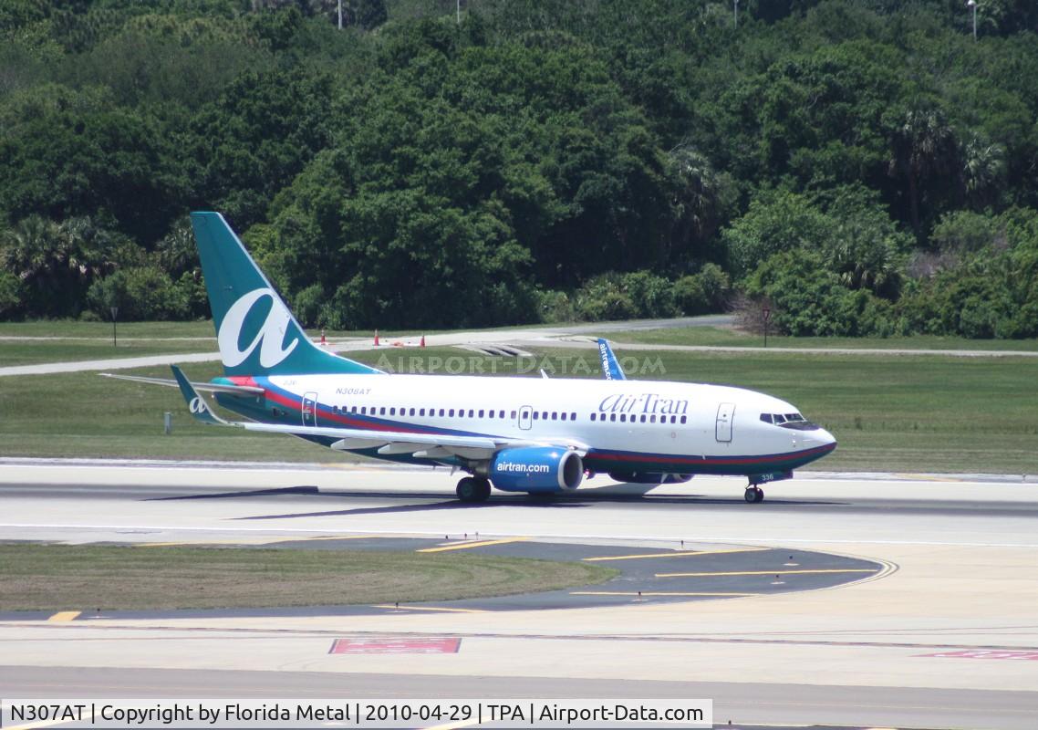 N307AT, 2006 Boeing 737-7BD C/N 34862, Air Tran 737-700