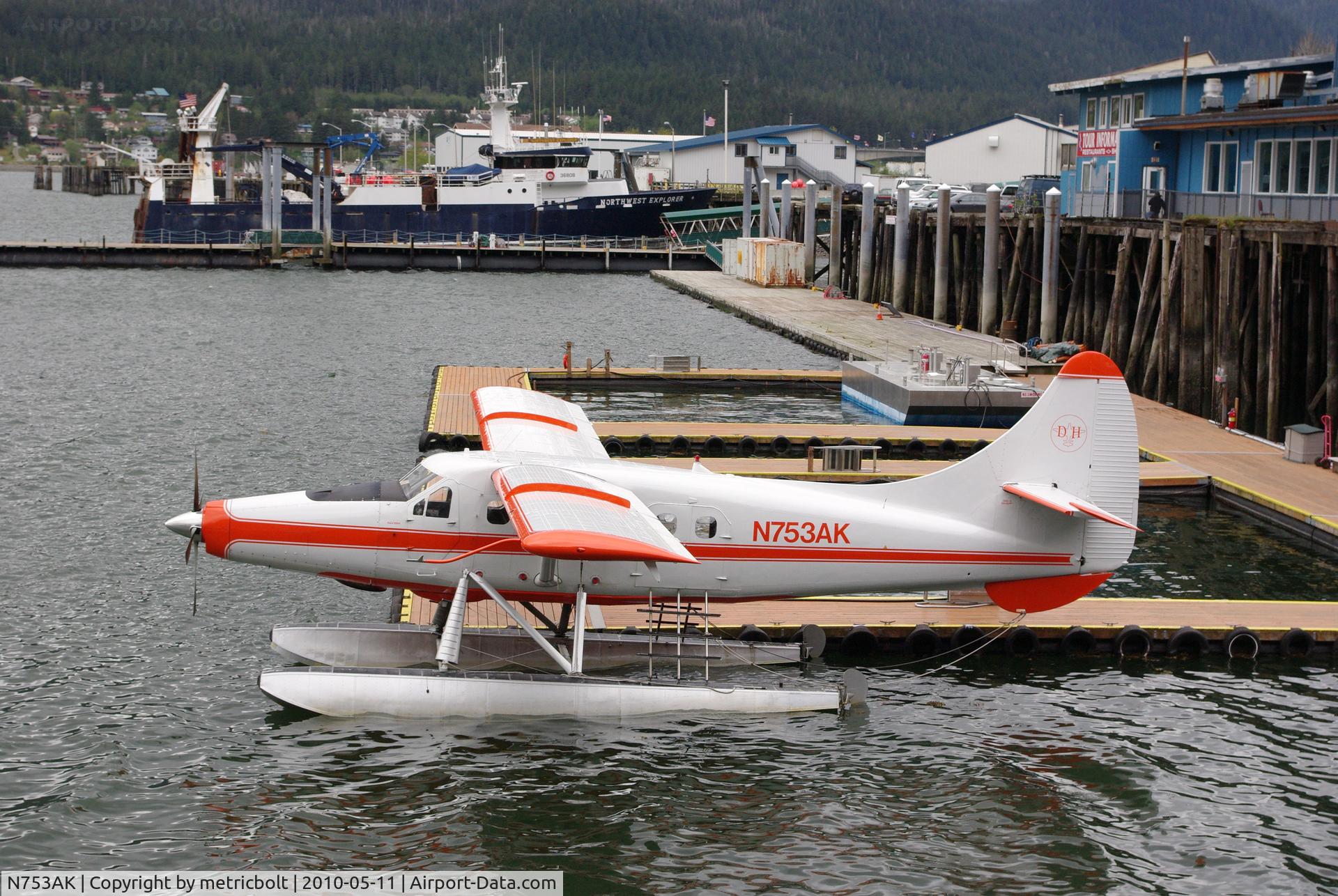 N753AK, 1953 De Havilland Canada DHC-3 Otter C/N 007, At Juneau