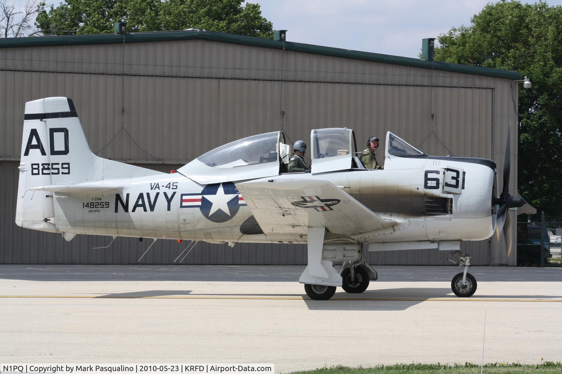 N1PQ, 1953 North American T-28B Trojan C/N 200-79 (137716), North American T-28B