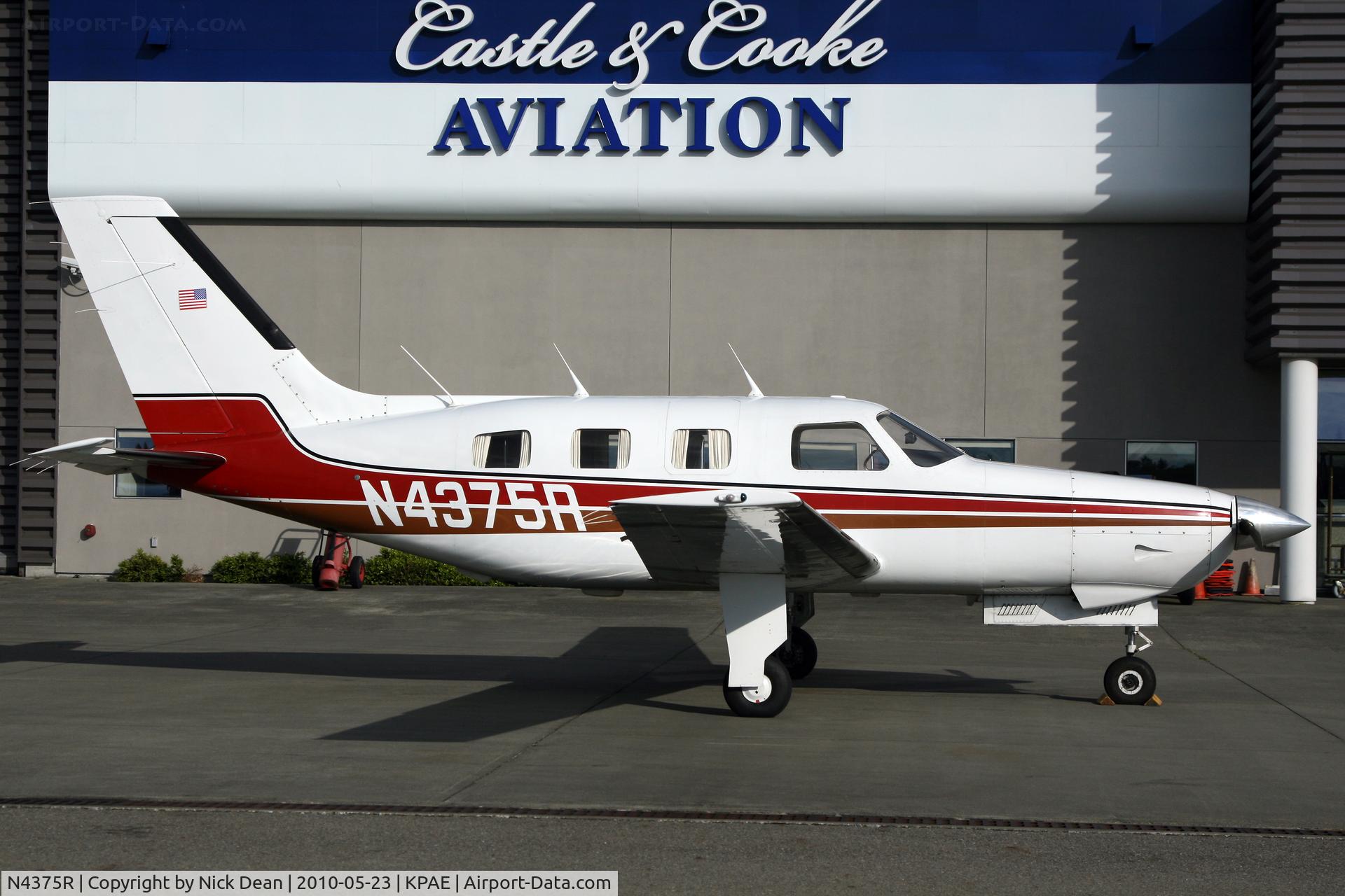 N4375R, 1984 Piper PA-46-310P Malibu C/N 46-8508003, KPAE