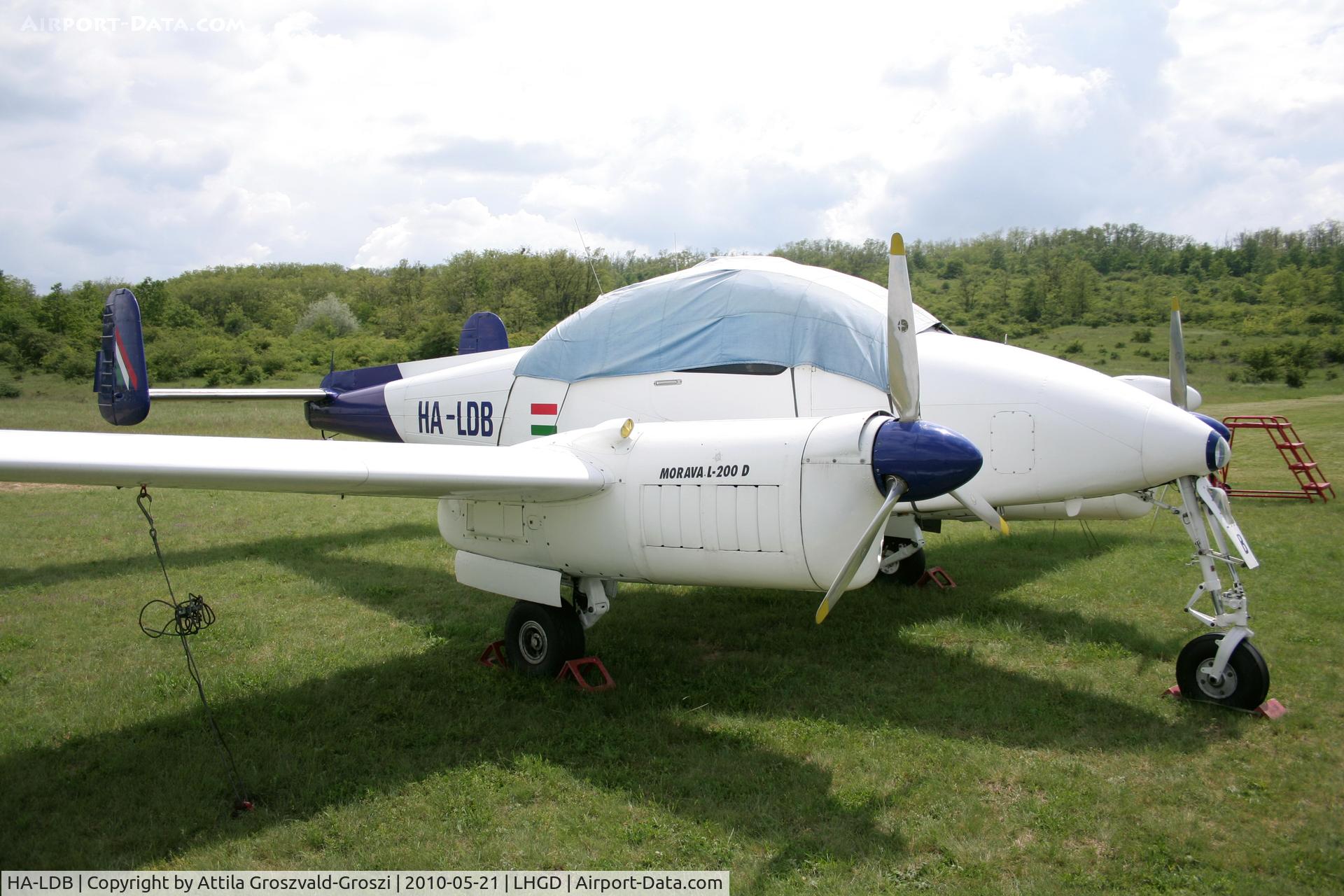 HA-LDB, 1962 Let L-200D Morava C/N 171127, Gödöllö Airport, Hungary