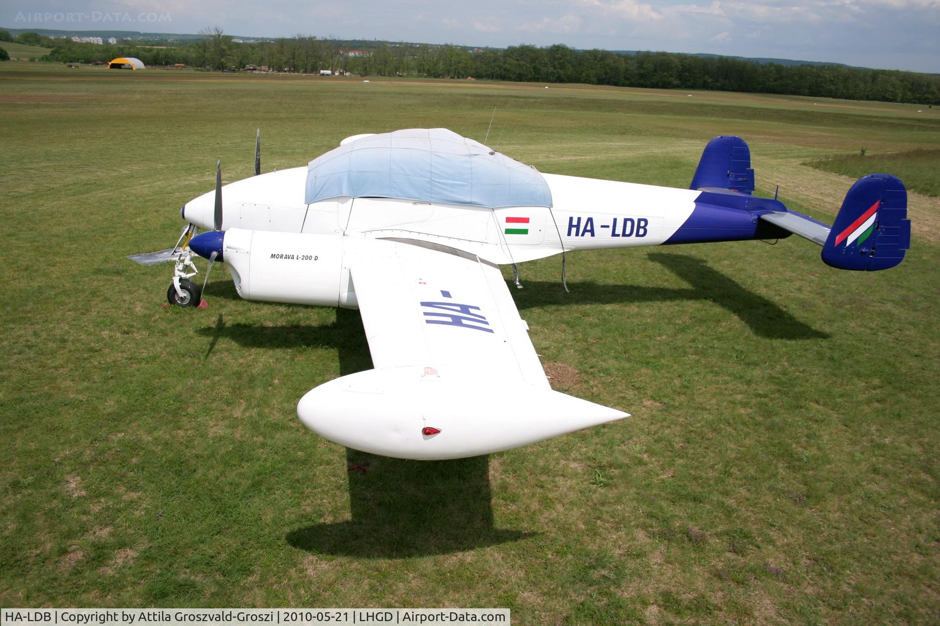 HA-LDB, 1962 Let L-200D Morava C/N 171127, Gödöllö Airport, Hungary