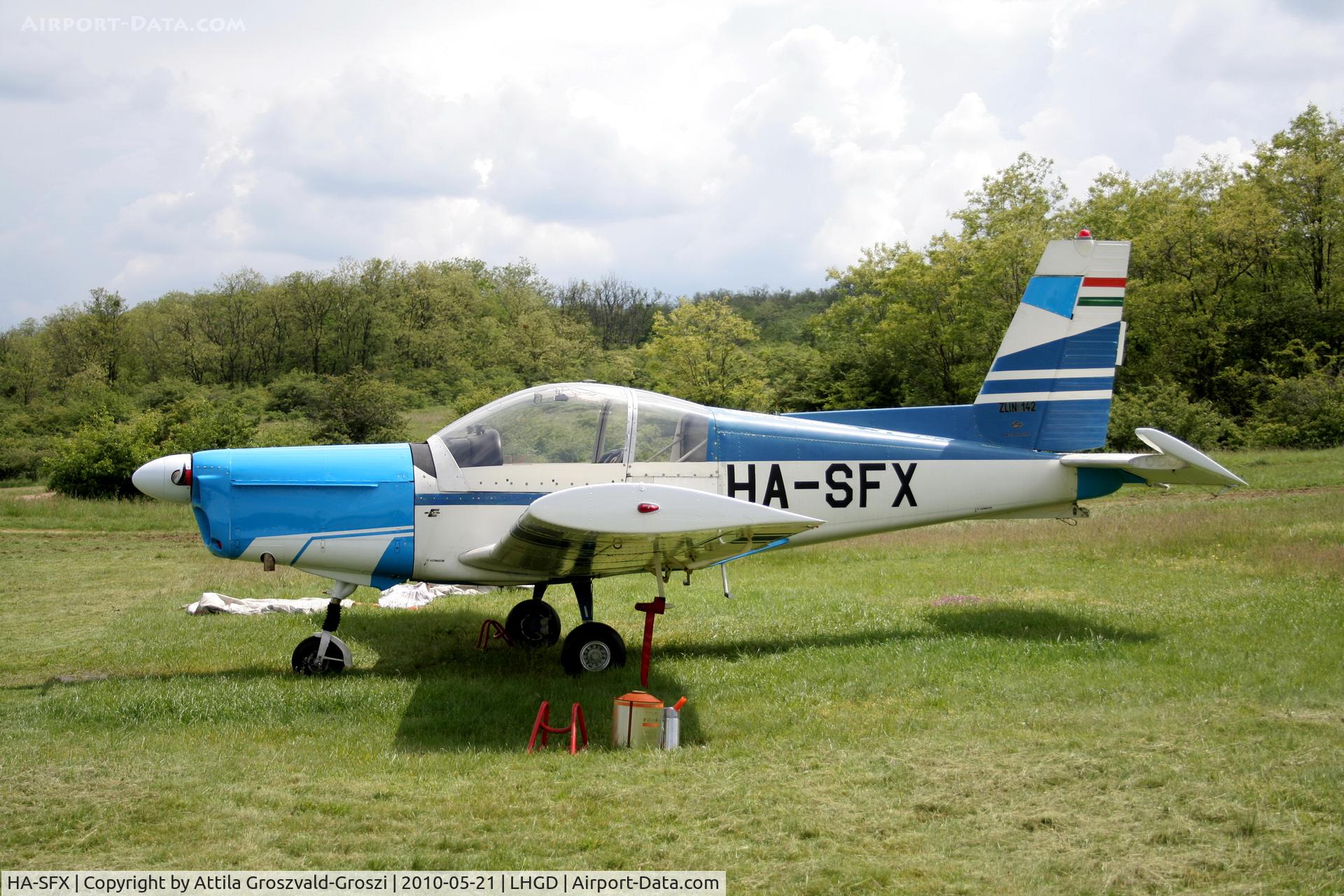 HA-SFX, 1981 Zlin Z-142 C/N 0243, Gödöllö Airport, Hungary