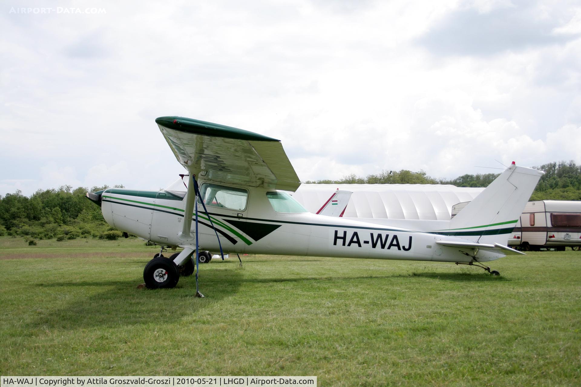 HA-WAJ, 1980 Cessna 152 C/N 152-83188, Gödöllö Airport, Hungary