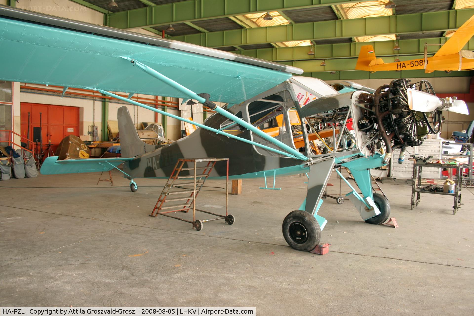HA-PZL, 1969 PZL-Okecie PZL-101A Gawron C/N 119267, Hungary-Kaposújlak airport hangar