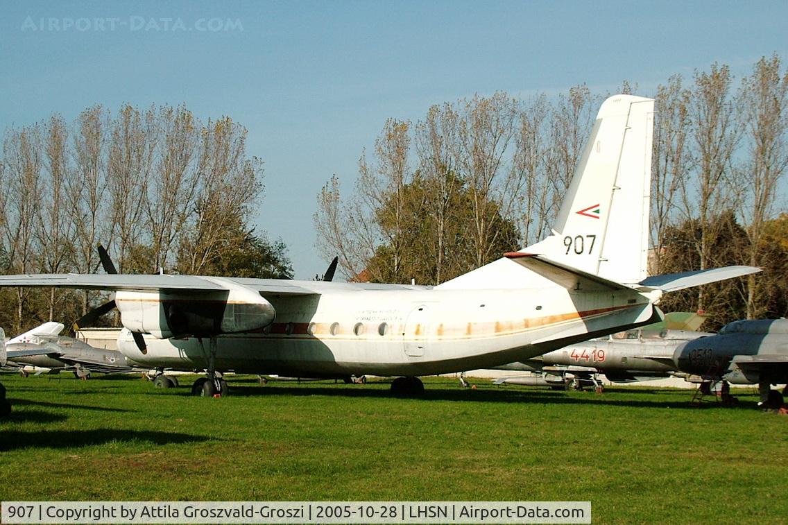 907, 1967 Antonov An-24V C/N 77303907, Szolnok-Szandaszölös airplane museum.