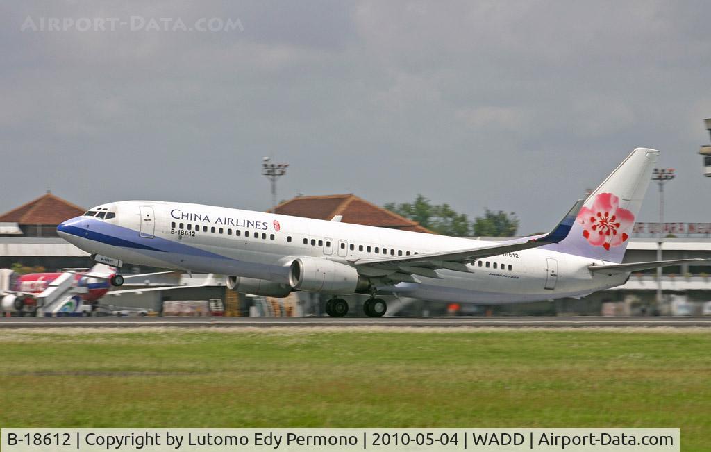 B-18612, Boeing 737-809 C/N 30173, China Airlines