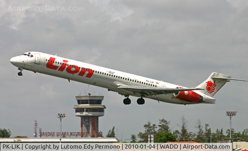 PK-LIK, 1997 McDonnell Douglas MD-90-30 C/N 53570, Lion Inter