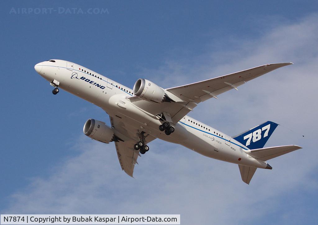 N7874, 2009 Boeing 787-8 Dreamliner C/N 40693, Mesa