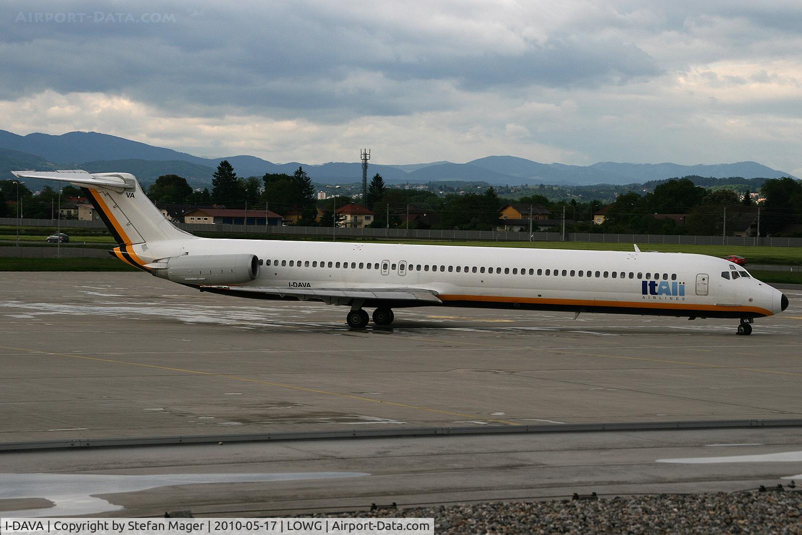 I-DAVA, 1986 McDonnell Douglas MD-82 (DC-9-82) C/N 49215, Itali Airlines MD-82